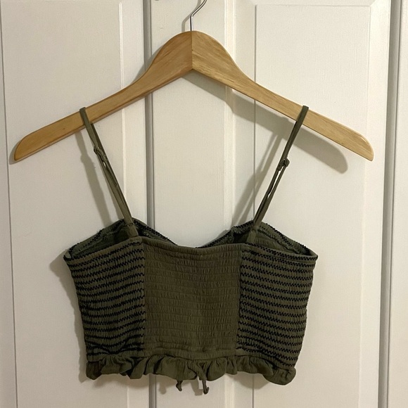American Eagle Green Tank Top Size S - Picture 5 of 5